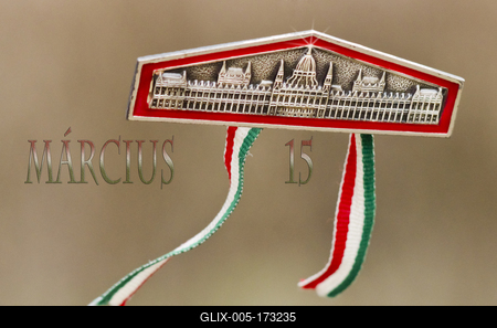 Március 15 Ünnepe-stock-foto