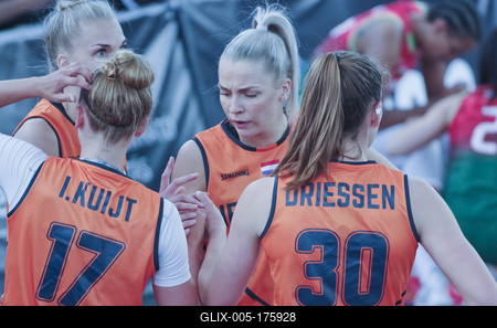 FIBA 3x3 Olympic Qualifying Tournament 2021 DEBRECEN/HUNGARY-stock-foto