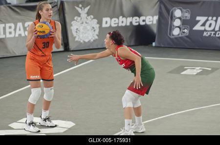 FIBA 3x3 Olympic Qualifying Tournament 2021 DEBRECEN/HUNGARY-stock-foto