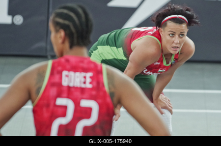 FIBA 3x3 Olympic Qualifying Tournament 2021 DEBRECEN/HUNGARY-stock-foto