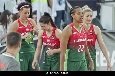 FIBA 3x3 Olympic Qualifying Tournament 2021 DEBRECEN/HUNGARY-stock-foto
