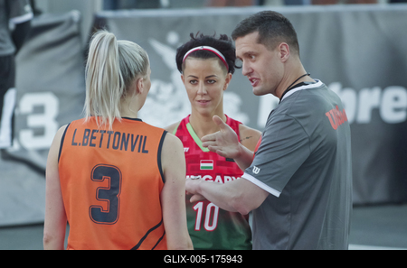 FIBA 3x3 Olympic Qualifying Tournament 2021 DEBRECEN/HUNGARY-stock-foto