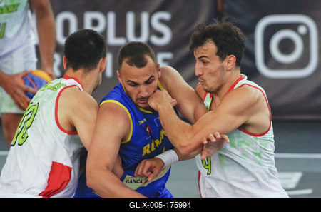 FIBA 3x3 Olympic Qualifying Tournament 2021 DEBRECEN/HUNGARY-stock-foto