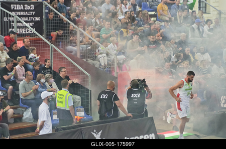 FIBA 3x3 Olympic Qualifying Tournament 2021 DEBRECEN/HUNGARY-stock-foto