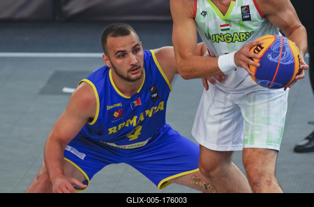FIBA 3x3 Olympic Qualifying Tournament 2021 DEBRECEN/HUNGARY-stock-foto
