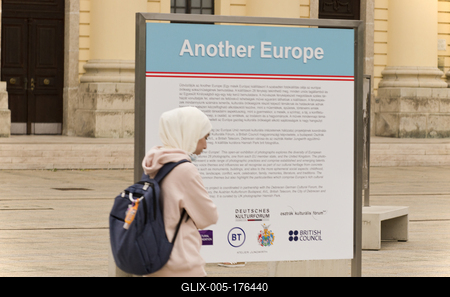 Egy másik Európa(Another Europe)-stock-foto