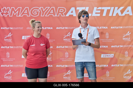 126.Atlétikai Magyar Bajnokság Debrecen 2021-stock-foto