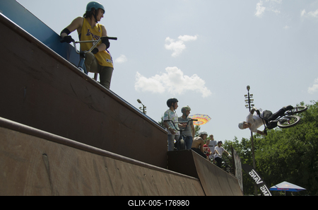 Dese BMX Freestyle Magyar Országos Bajnokság 2021 Debrecen-stock-foto