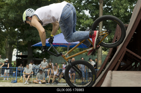 Dese BMX Freestyle Magyar Országos Bajnokság 2021 Debrecen-stock-foto