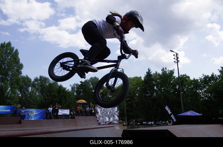 Dese BMX Freestyle Magyar Országos Bajnokság 2021 Debrecen-stock-foto