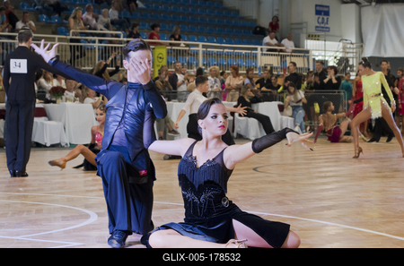 Szőke Tisza 2021 WDSF International Open, Szeged-stock-foto