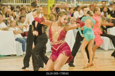 Szőke Tisza 2021 WDSF International Open, Szeged-stock-foto