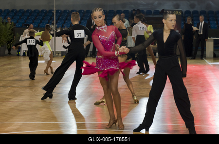 Szőke Tisza 2021 WDSF International Open, Szeged-stock-foto