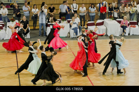 Szőke Tisza 2021 WDSF International Open, Szeged-stock-foto
