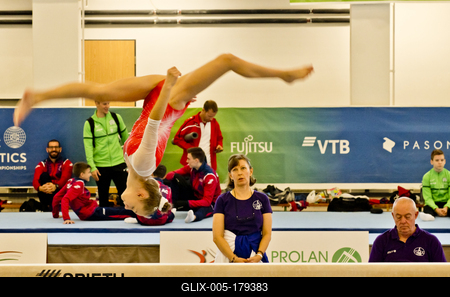 DUNA ASZFALT Országos tornász Bajnokság Budapest 2021-stock-foto