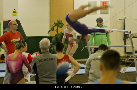 DUNA ASZFALT Országos tornász Bajnokság Budapest 2021-stock-foto