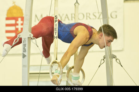 DUNA ASZFALT Országos tornász Bajnokság Budapest 2021-stock-foto