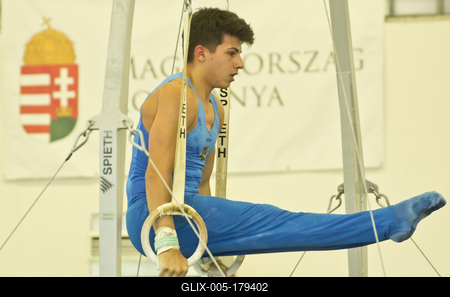 DUNA ASZFALT Országos tornász Bajnokság Budapest 2021-stock-foto