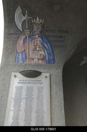 Hősök kapuja/Szeged-stock-foto