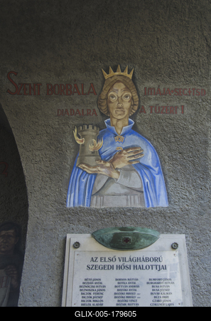 Hősök kapuja/Szeged-stock-foto