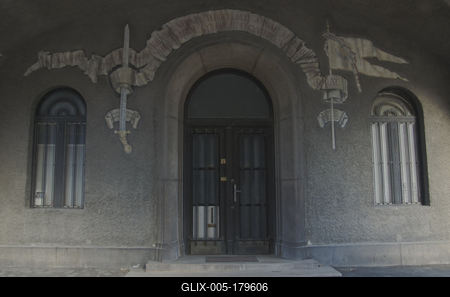 Hősök kapuja/Szeged-stock-foto