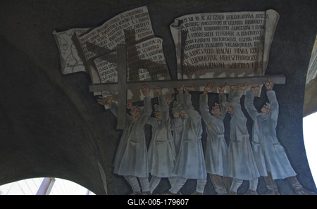 Hősök kapuja/Szeged-stock-foto