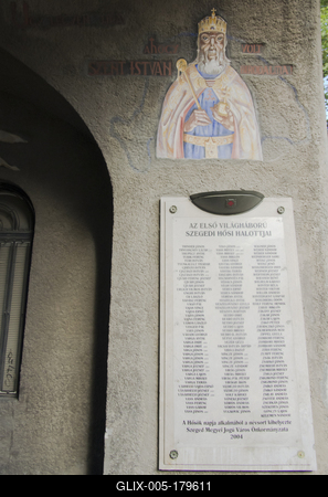 Hősök kapuja/Szeged-stock-foto