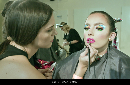 29.Magyar Make up Kupa  - Folklór-stock-foto