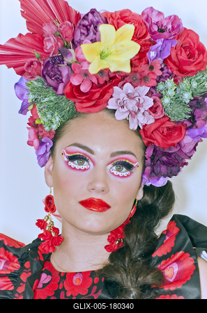 29.Magyar Make up Kupa  - Folklór-stock-foto