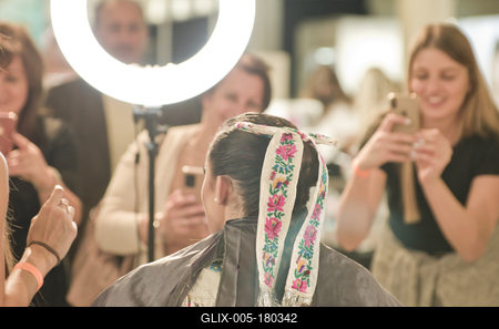 29.Magyar Make up Kupa  - Folklór-stock-foto