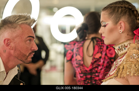 29.Magyar Make up Kupa  - Folklór-stock-foto