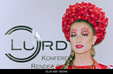 29.Magyar Make up Kupa  - Folklór-stock-foto