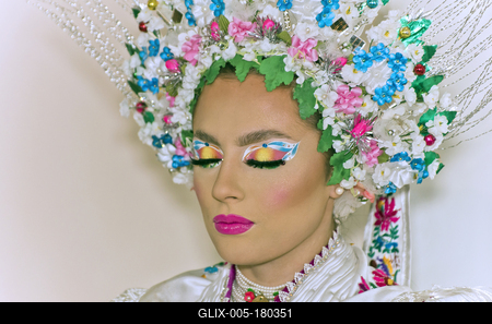 29.Magyar Make up Kupa  - Folklór-stock-foto