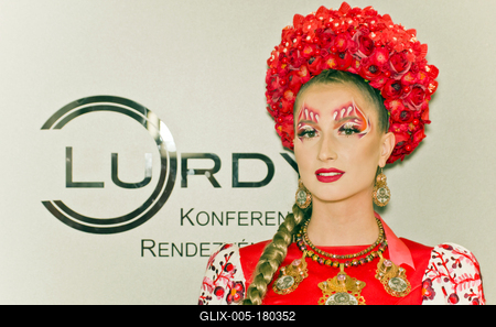 29.Magyar Make up Kupa  - Folklór-stock-foto