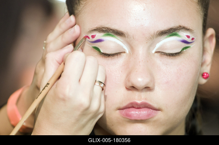 29.Magyar Make up Kupa  - Folklór-stock-foto