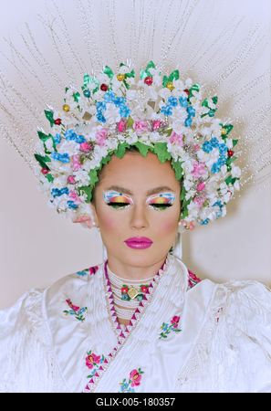 29.Magyar Make up Kupa  - Folklór-stock-foto