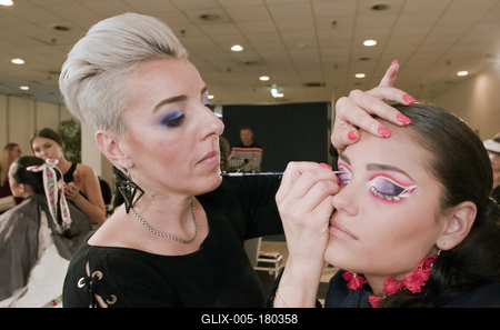 29.Magyar Make up Kupa  - Folklór-stock-foto