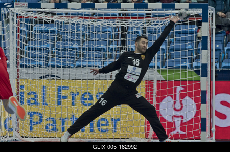 Mens' EHF Euro 2022 Debrecen(Főnix Arena)-stock-foto