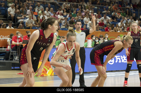 U17 Women's Basketball World Cup Hungary/Debrecen 2022-stock-foto