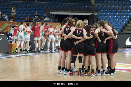 U17 Women's Basketball World Cup Hungary/Debrecen 2022-stock-foto