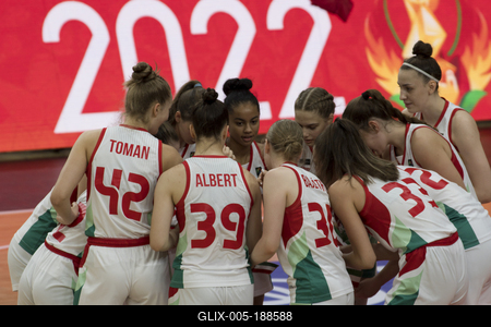 U17 Women's Basketball World Cup Hungary/Debrecen 2022-stock-foto