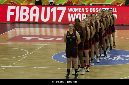 U17 Women's Basketball World Cup Hungary/Debrecen 2022-stock-foto