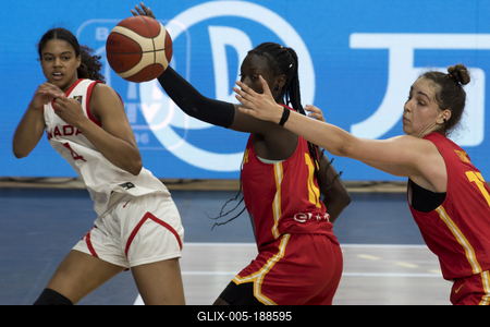 U17 Women's Basketball World Cup Hungary/Debrecen 2022-stock-foto
