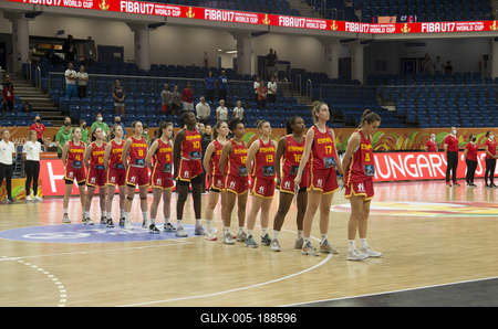 U17 Women's Basketball World Cup Hungary/Debrecen 2022-stock-foto