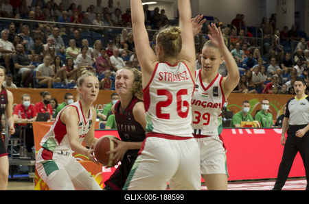 U17 Women's Basketball World Cup Hungary/Debrecen 2022-stock-foto