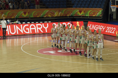 U17 Women's Basketball World Cup Hungary/Debrecen 2022-stock-foto