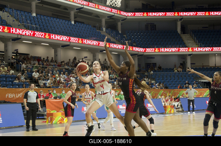 U17 Women's Basketball World Cup Hungary/Debrecen 2022-stock-foto