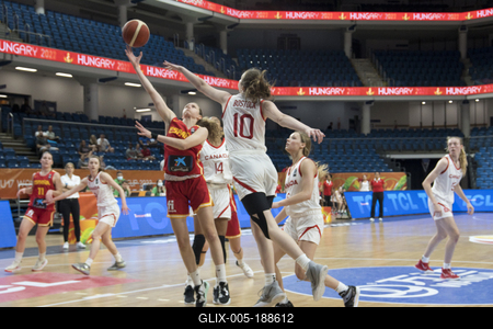 U17 Women's Basketball World Cup Hungary/Debrecen 2022-stock-foto
