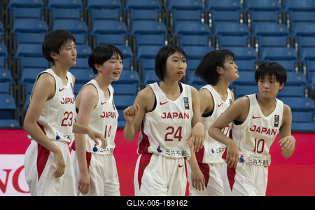 U17 Women's Basketball World Cup Hungary/Debrecen 2022 Hungary-Japan-stock-foto