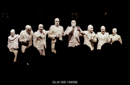 Vocapeople acapella team-stock-foto